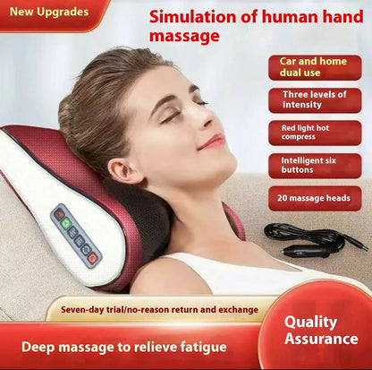 Cervical Massage Pillow Multifunctional Waist Massager