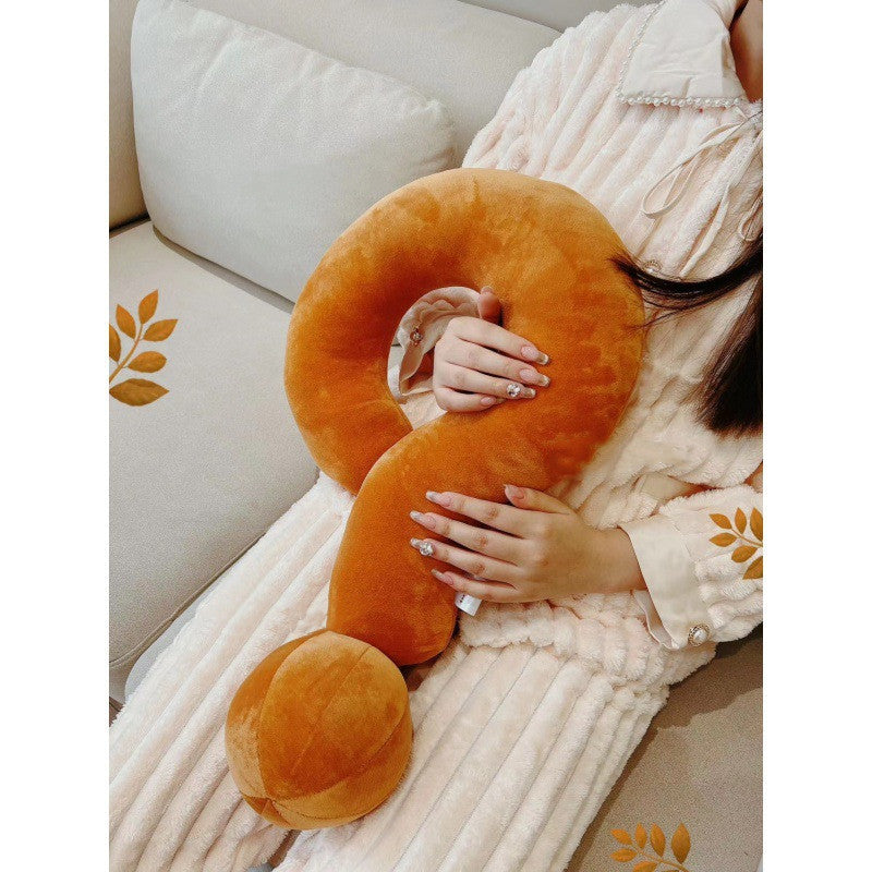 Question Mark Neck Pillow Comfortable Fabric