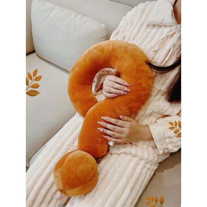 Question Mark Neck Pillow Comfortable Fabric