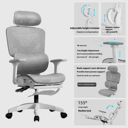 Boys And Girls Bedroom Office Ergonomic Long-sitting Comfortable Home Gaming Chair