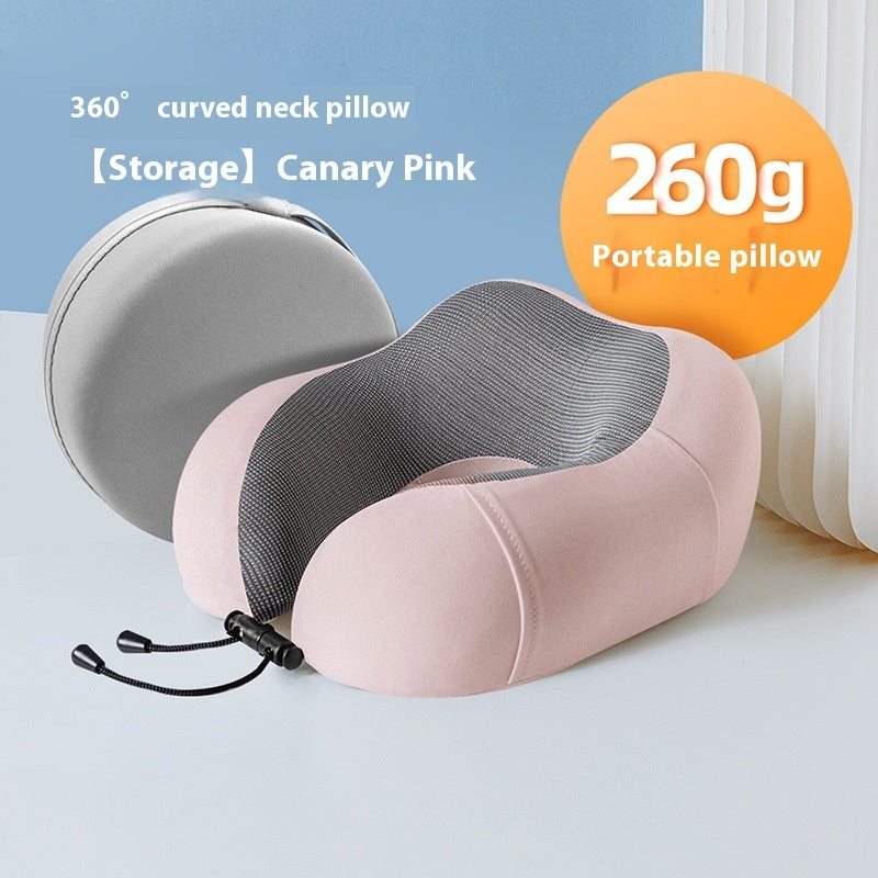 Travel Portable U-shape Pillow Airplane Pillow Neck